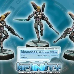 Diomedes, Ekdromoi Officer (Mk12, Nanopulser) (1) - CB+280833-0418[Metal Blister Pack]