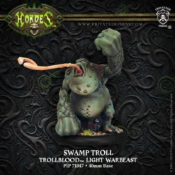 Trollbloods: Swamp Troll - Light Warbeast (1) - PIP-71047[Plastik Box Set]
