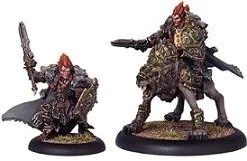 Circle Orboros: Wolf Lord Morraig - Light Cavalry Character Dragoon Solo (1 Mounted & 1 Dismounted) - PIP-72037[Box Set] [875582005633]