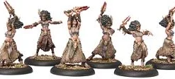 Circle Orboros: Tharn Bloodweavers - Unit (1 Leader & 5 Grunts) - PIP-72039[Metal Box Set] [875582005657]