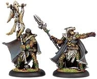 Circle Orboros: Wolves Of Orboros Chieftain & Standard - Unit Attachment (1 Chieftain & 1 Standard) - PIP+72030[Metal Blister Pack] [875582003912]