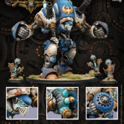 Cygnar: Stormwall - Colossal - And Lightning Pods (1 Stormwall Colossal & 3 Lightining Pod Solos) - PIP-31050[Metal Box Set] [875582010668]