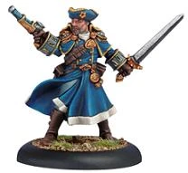 Cygnar: Arcane Tempest Gun Mage Officer - Unit Attachment (1) - PIP+31061[Metal Blister Pack] [875582004858]