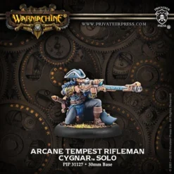 Cygnar: Arcane Tempest Rifleman - Solo (1) - PIP+31127[Metal Blister Pack] [875582018848]