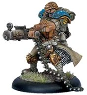 Cygnar: Captain Maxwell Finn - Trencher Character Solo (1) - PIP+31040[Metal Blister Pack] [875582003028]