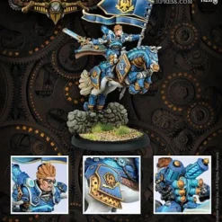 Cygnar: Lord General Coleman Stryker - Epic Cavalry Warcaster (1) - PIP-31103[Metal Box Set] [875582012808]