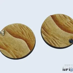 Desert Base, 55mm Round (1) - MAS-B03329[Baser]