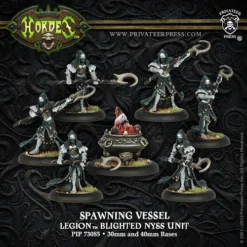 Legion: Spawning Vessel - Blighted Nyss Unit - (1 Vessel & 6 Grunts) - PIP-73085 *Udsalg* *Kun 1 Tilbage*[Metal Box Set] [875582014437]