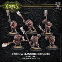 Minion: Farrow Slaughterhousers - Unit (1 Leader & 5 Grunts) - PIP-75035[Metal Box Set] [875582011108]
