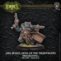 Trollbloods: Jarl Skuld, Devil Of The Thornwood - Trollkin Warlock (1) - PIP+71059[Metal Blister] [875582010743]