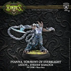 Legion: Fyanna, Torment Of Everblight - Strider Warlock (1) - PIP+73106[Metal Blister Pack] [875582021442]