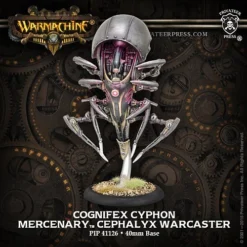 Cephalyx Contract Mercenary: Cognifex Cyphon - Cephalyx Warcaster (1) - PIP+41126[Metal & Resin Blister Pack] [875582016004]
