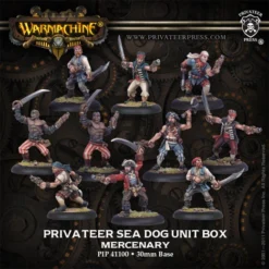 Mercenary Privateer: Sea Dog Crew - Unit (1 Leader & 9 Grunts) - PIP-41100[Box Set] [875582011603]