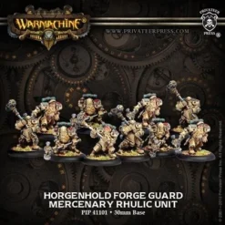 Mercenary: Horgenhold Forge Guard - Rhulic Unit (1 Leader & 9 Grunts)- PIP-41101[Box Set] [875582011917]