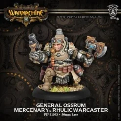 Mercenary: General Ossrum - Rhulic Warcaster (1) - PIP+41093[Metal Blister Pack] [875582011467]