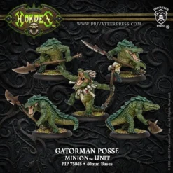 Minion: Gatormen Posse - Unit (1 Leader & 4 Grunts) - PIP-75048[Plastic Box Set] [875582013584]