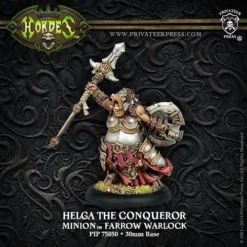 Minion: Helga The Conquerer - Farrow Warlock (1) - PIP+75050[Metal Blister] [875582013775]