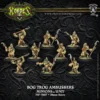 Minion: Bog Trog Ambushers - Unit (1 Leader & 9 Grunts) - PIP-75057[Metal Box Set] [875582014413]