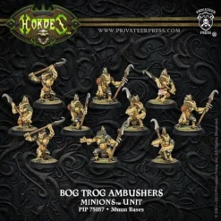 Minion: Bog Trog Ambushers - Unit (1 Leader & 9 Grunts) - PIP-75057[Metal Box Set] [875582014413]
