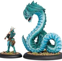 Mercenary Minion: Dahlia Hallyr & Skarath - (1 Character Solo & 1 Tatzylwurm Character Heavy Warbeast) - PIP-75016[Metal Box Set] [875582005947]