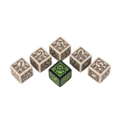 HORDES - Faction Dice: Minions Dice (5+1) - QWS-SPHO53 *Sjælden*[Terninger] [5907699492244]