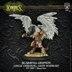 Circle Orboros: Scarsfell Griffon - Light Warbeast (1) - PIP-72061[Plastic Box Set] [875582010866]