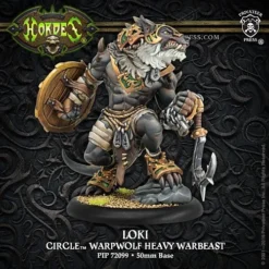Circle Orboros: Loki - Character Heavy Warpwolf (1) - PIP-72099[Metal & Resin Box Set] [875582019135]