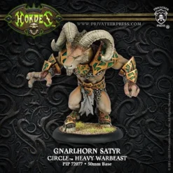 Circle Orboros: Satyr - Heavy Warbeast Kit (Gnarlhorn/Rip Horn/Shadowhorn) (1) - PIP-72077[Plastic Box Set] [875582012730]