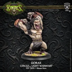 CIRCLE ORBOROS: Gorax - Light Warbeast (1) - PIP-72078[Plastic Box Set] [875582013140]
