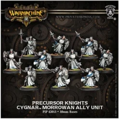 Cygnar Morrowan Ally: Precursor Knights - Unit (1 Leader & 9 Grunts) - PIP-42013[Box Set] [875582011825]
