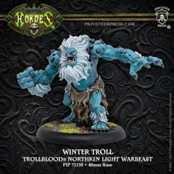 Trollbloods: Winter Troll - Light Warbeast (1) - PIP+71120[Metal Blister Pack] [875582022647]