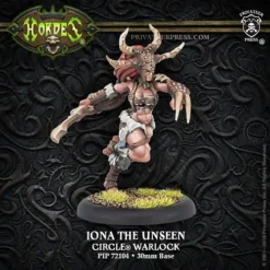 Circle Orboros: Iona The Unseen - Warlock (1) - PIP+72104[Metal Blister Pack] [875582023095]