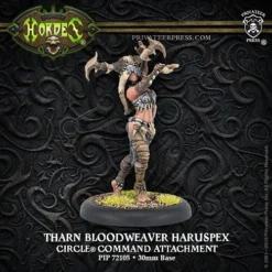 Circle Orboros: Tharn Bloodweaver Haruspex - Command Attachment (1) - PIP+72105[Metal Blister Pack] [875582023101]