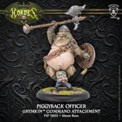 Grymkin: Piggyback Officer - Command Attachment (1) - PIP+76033[Metal Blister Pack] [875582024313]