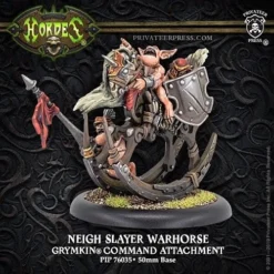 Grymkin: Neigh Slayer Warhorse - Command Attachment (1) - PIP+76035[Metal Blister Pack] [875582024337]