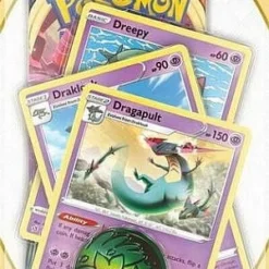 Pokemon Blister Pack - 1-Pack Premium Checklane Blister: 1 Sword & Shield: Darkness Ablaze Booster Pakke + Dragapult Line Promos & Mønt *Sjælden*[Pokemon Pack POK80802] [0820650808029]