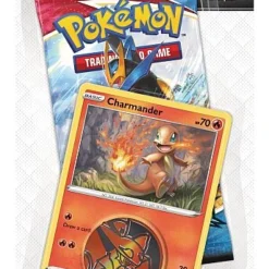 Pokemon Blister Pack - 1-Pack Checklane Blister: 1 Sword & Shield: Battle Styles Booster Pakke + Mønt & Charmander Promo![Pokemon Pack POK80823] [820650806568]