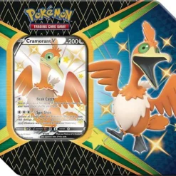 Pokemon Tin Kasse - 2021 Wave 1 Winter (USA Version) Cramorant V - Shining Fates Collector's Tin Box (Promokort + 6 Boosters)[Pokemon Tin-Kasse POK80950] [820650809507]