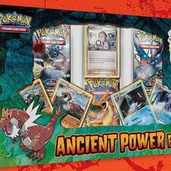 Pokemon Box: Ancient Power Box - 3 Boosters Og 5 Foil Promos! *Udsalg* *Kun 1 Tilbage* *Sjælden*[Pokemon Box] [820650109393]