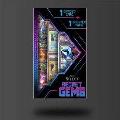 Pokemon Mystery Box: CCG Select Secret Gems (1 Booster Pakke + 1 Graded Kort!)[Pokemon Box]