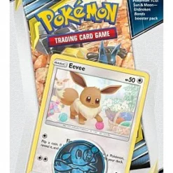 Pokemon Blister Pack - 1-Pack Checklane Blister: Sun & Moon: Unbroken Bonds Booster Pakke + Eevee Black Star Promo & Pokemon Mønt *Sjælden*[Pokemon Blister POK80550] [0820650801976]