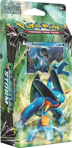 Pokemon Deck - Sun & Moon: Celestial Storm Theme Deck - Hydro Fury: Swampert *Udsalg* *Kun 1 Tilbage*[Pokemon Deck] [0820650804441]