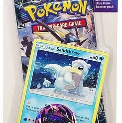 Pokemon Blister Pack - 1-Pack Checklane Blister: 1 Sun & Moon: Ultra Prism Booster Pakke + Pokemon Mønt & Black Star Promo[Pokemon Pack POK80347] [0820650801976]