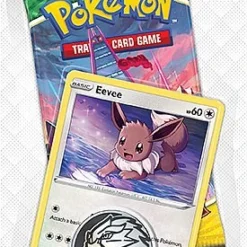 Pokemon Blister Pack - 1-Pack Checklane Blister: 1 Sword & Shield: Evolving Skies Booster Pakke + Eevee Black Star Promo & Mønt[Pokemon Pack POK80882] [0820650808821 / 820650806568]