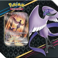 Pokemon Tin Kasse - 2023 Wave 1 Winter (USA Version): Galarian Articuno - Crown Zenith Collector's Tin Box (5 Boosters)[Pokemon Tin-Kasse POK85194/POK851940] [0820650851940]