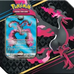 Pokemon Tin Kasse - 2023 Wave 1 Winter (USA Version): Galarian Moltres - Crown Zenith Collector's Tin Box (5 Boosters)[Pokemon Tin-Kasse POK85194/POK851940] [0820650851940]