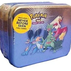 Pokemon Tin Kasse - 2003: EX Series Collector's Tin Box - 5 Boosters & 2 Black Star Promos! *Udsalg* *Kun 1 Tilbage* *Sjælden*[Pokemon Tin-Kasse] [045496840105]