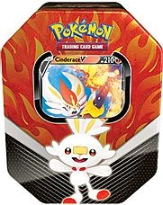 Pokemon Tin Kasse - 2020 Wave 1 Spring: Cinderace-V (Scorbunny) - Galar Partners Collector's Tin Box[Pokemon Tin Kasse POK80678] [0820650806780]