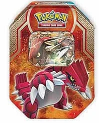 Pokemon Tin Kasse - 2015 Wave 1 Spring: Groudon Legends Of Hoenn Tin Box *Sjælden*[Pokemon Tin Kasse] [820650109621]