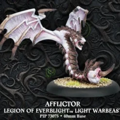 Legion Of Everblight: Afflictor - Light Warbeast (1) - PIP+73075[Metal Figur] [875582012112]